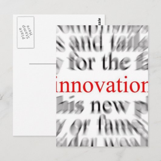 Innovatie Briefkaart (Voorkant / Achterkant)