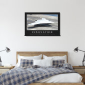 Innovatie: Inspirerend citaat 1 Canvas Afdruk (Insitu (Slaapkamer))