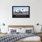 Innovatie: Inspirerend citaat 2 Canvas Afdruk (Insitu (Slaapkamer))