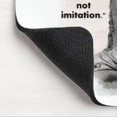 Innovatie niet imitatie ~ Dr. John Henrik Clarke Muismat (Hoek)