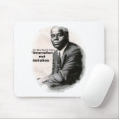 Innovatie niet imitatie ~ Dr. John Henrik Clarke Muismat (Met muis)
