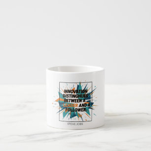 Innovatie onderscheidt Steve Jobs van Modern Espresso Kop