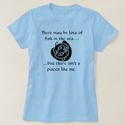 Innovatie — Pisces baby-pop T-shirt (Design voorkant)