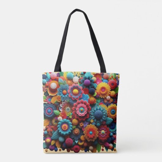 Innovatief 3D-renderontwerp Tote Bag (Achterkant)