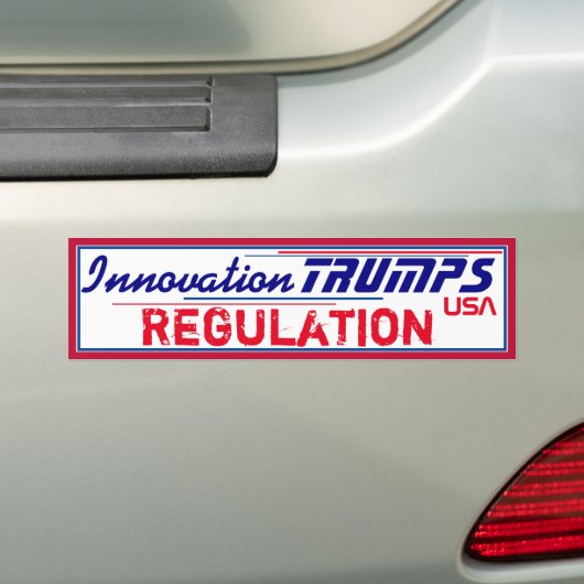 Innovatiestreeften Bumpersticker (Op auto)