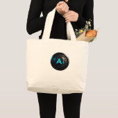 Innovatieve AI-visie Grote Tote Bag (Voorkant (product))