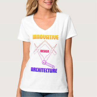 Innovatieve ontwerparchitectuur t-shirt