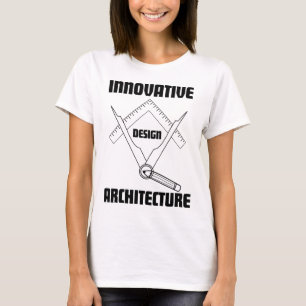 Innovatieve ontwerparchitectuur t-shirt