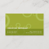 Innovatieve ontwerpVisitekaartjes Visitekaartje (Achterkant)