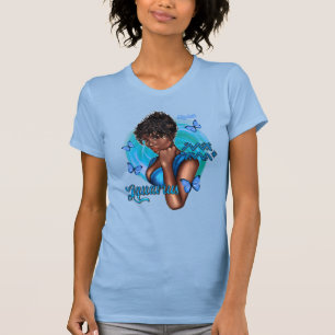 Innovatieve Zwarte Waterman Diva met Brute Flair T-shirt