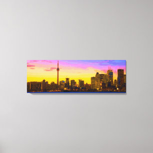 InnovativDezynz's "TDOT SKYLINE"-canvaswandkunst Canvas Afdruk
