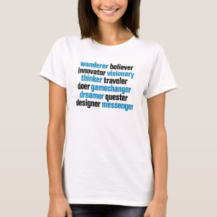 Innovator Gamechanger Visionary Dreamweaver Label  T-shirt