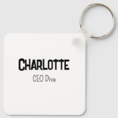 Innoveren als een CEO, ontwrichten als een rebel Sleutelhanger (Achterkant)