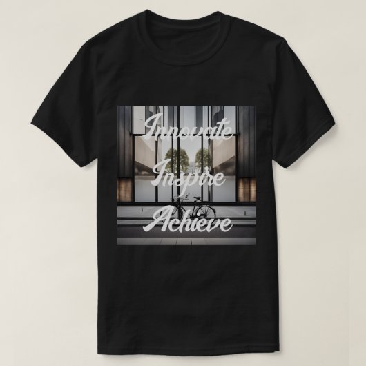 Innoveren Inspire Bereik Carrière Succes T-shirt (Design voorkant)