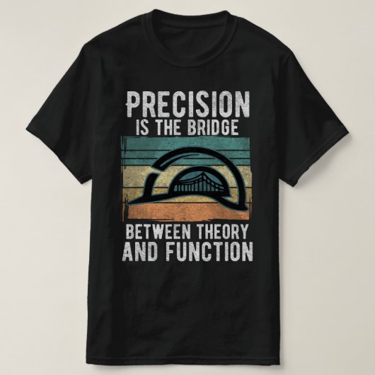 Innoveren met Precision Engineering T-shirt (Design voorkant)