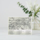 Inns of Kent, Inns near Canterbury Map Briefkaart (Staand voorkant)