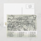 Inns of Kent, Inns near Canterbury Map Briefkaart (Voorkant / Achterkant)