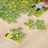 Innsbruck Austria Landscape Whimsical Art Legpuzzel (Zijkant)