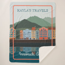 Innsbruck Austria Whimsical Riverside Town Revel