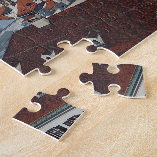 Innsbruck daken uitzichten puzzel legpuzzel (Zijkant)