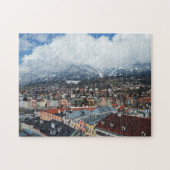 Innsbruck daken uitzichten puzzel legpuzzel (Horizontaal)