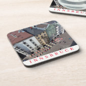 Innsbruck gebouwen uitzicht onderzetters (Linkerzijde)