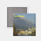 Innsbruck koelkastmagneet magneet (Voorkant / Achterkant)