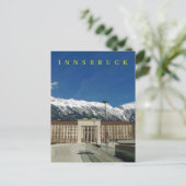 Innsbruck Liberation Monument uitzicht briefkaart (Staand voorkant)