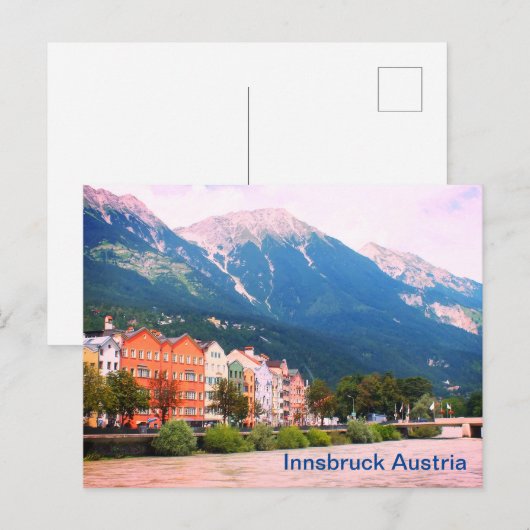 Innsbruck Oostenrijk Briefkaart (Voorkant / Achterkant)