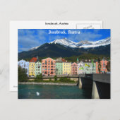 Innsbruck Oostenrijk Briefkaart (Voorkant / Achterkant)