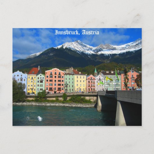 Innsbruck Oostenrijk Briefkaart (Voorkant)