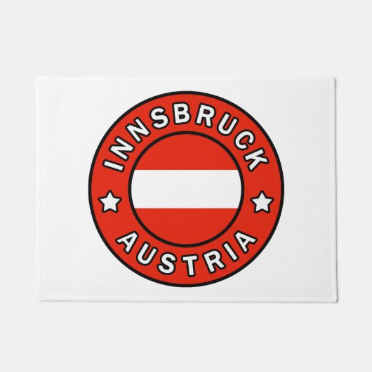 Innsbruck Oostenrijk Deurmat (Voorkant)