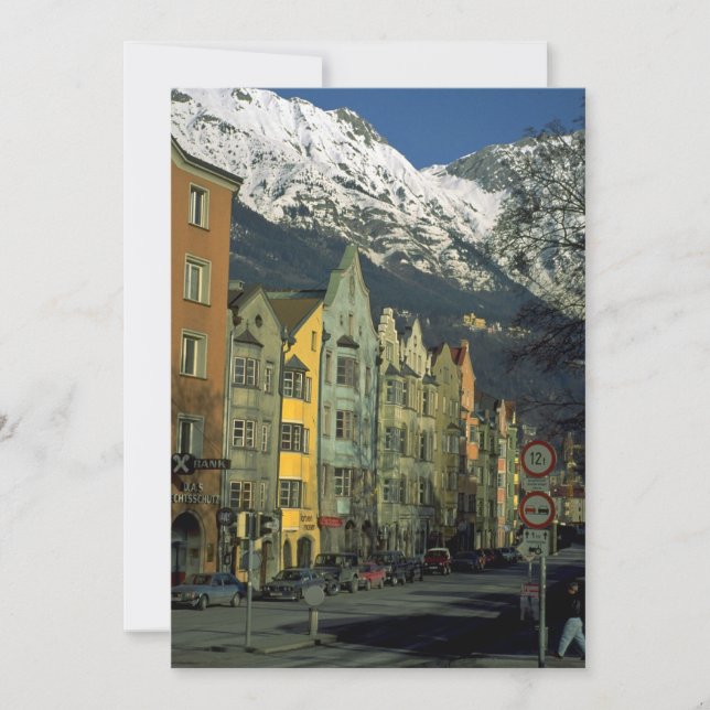 Innsbruck, Oostenrijk in Europa (Voorkant)