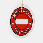 Innsbruck Oostenrijk Keramisch Ornament (Rechts)