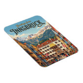 Innsbruck Oostenrijk Magneet (Rechterzijde)