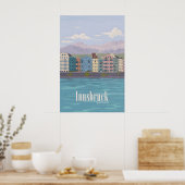 Innsbruck Oostenrijk Reisposter Poster (Keuken)