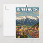 Innsbruck Oostenrijk Reizen Briefkaart (Voorkant / Achterkant)