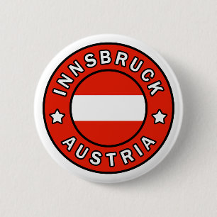 Innsbruck Oostenrijk Ronde Button 5,7 Cm