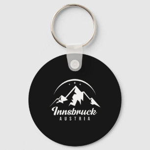 Innsbruck Oostenrijk Skigebied Snowboarden S Sleutelhanger