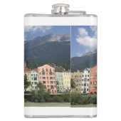 Innsbruck Oostenrijk stad in Tirol Heupfles (Achterkant)