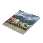 Innsbruck Oostenrijk stad in Tirol Tegeltje (Zijkant)