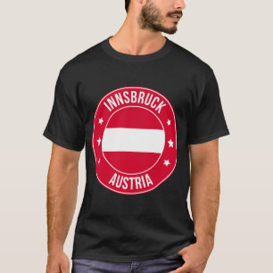 Innsbruck, Oostenrijk Stad T-shirt