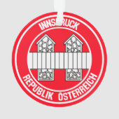 Innsbruck Round Emblem Ornament (achterkant)