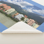 Innsbruck, stad in de Alpen Sherpa Deken (3/4)