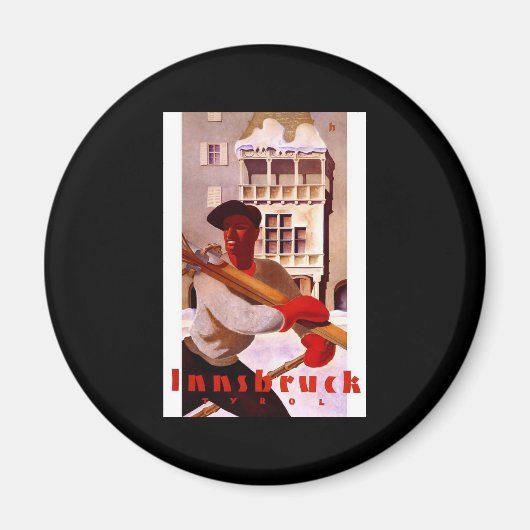 Innsbruck Tyrol Austria Magneet (Voorkant)