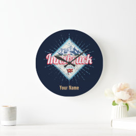 Innsbruck Tyrol Austria Retro Alps  Grote Klok