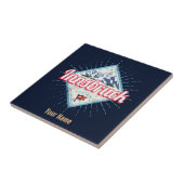 Innsbruck Tyrol Austria Retro Alps  Tegeltje (Zijkant)