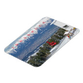 Innsbruck uitzicht koelkast magneet (Linkerzijde)