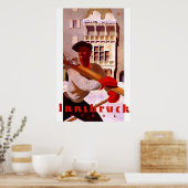 "Innsbruck" Vintage Travel Poster (Keuken)