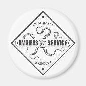 Innsmouth Bus Service Joe Sargent Magneet (Voorkant)